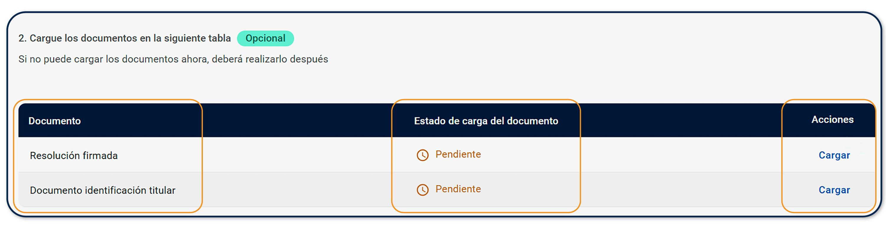 imagen 37 Tabla documentación requerida a cargar.png
